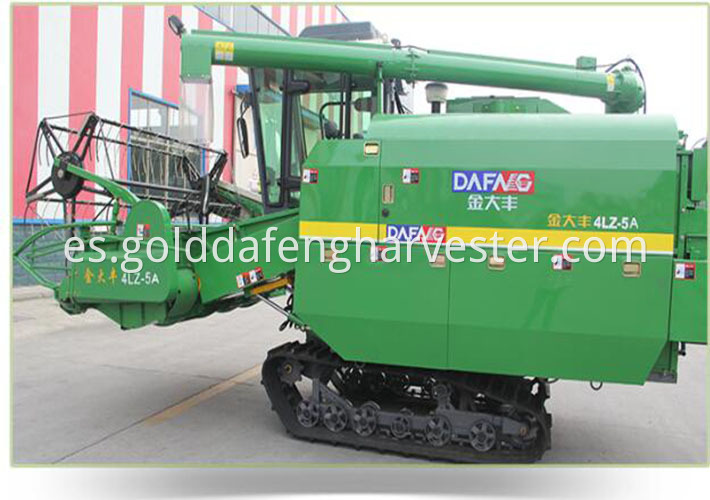Self-propelled Full Feed Rice Combine Harvester-chssis